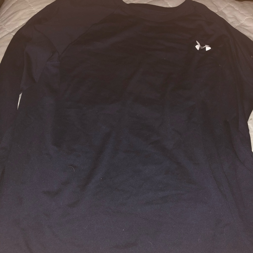 Under Armor Dark Blue Long Sleeve Shirt
